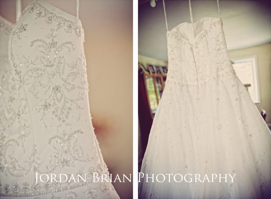 dress detail The Few. The Proud. The Marine Wedding of Christen & James – Indian Springs Country Club – Marlton, NJ